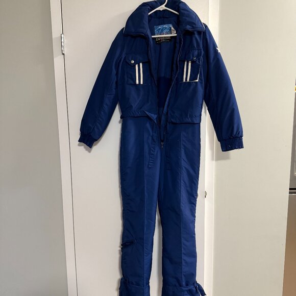 Retro Vintage Women's Skii Onesie - Picture 3 of 4